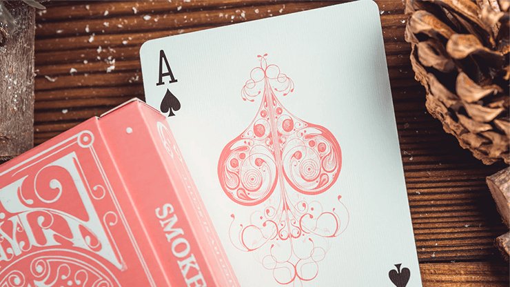 Smoke & Mirrors V9, Pink Edition Playing Cards by Dan & Dave - Brown Bear Magic Shop