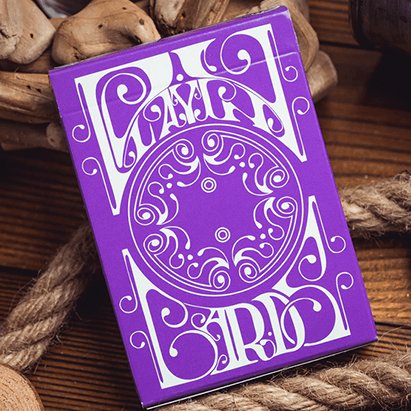 Smoke & Mirrors V9, Purple Edition Playing Cards by Dan & Dave - Brown Bear Magic Shop