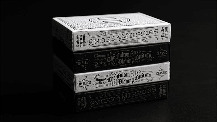 Smoke & Mirrors x Fulton Playing Cards by Dan & Dave - Brown Bear Magic Shop