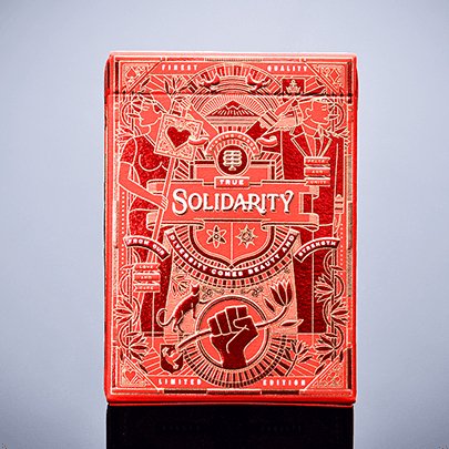 Solidarity Playing Cards By Riffle Shuffle - Brown Bear Magic Shop