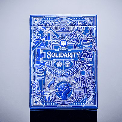 Solidarity Playing Cards By Riffle Shuffle - Brown Bear Magic Shop