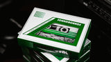 Soundboards V4 Green Edition Playing Cards by Riffle Shuffle - Brown Bear Magic Shop