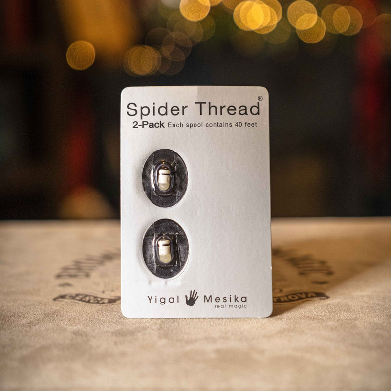 Spider Thread (2 Pack) by Yigal Mesika - Brown Bear Magic Shop