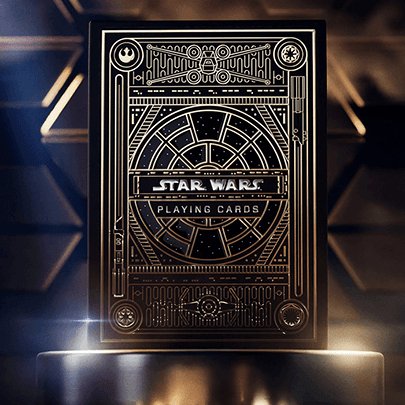 Star Wars Gold Edition Playing Cards by theory11 - Brown Bear Magic Shop