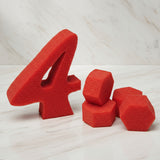 Super Soft Then There Were 4 Goshman (Red) - Brown Bear Magic Shop