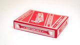 Superior Skull & Bones V2 (Red/Silver) Playing Cards by Expert Playing Card Co. - Brown Bear Magic Shop