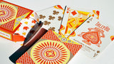 Tally Ho Autumn Circle Back Playing Cards - Brown Bear Magic Shop