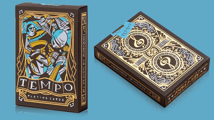 Tempo Playing Cards by Art of Play - Brown Bear Magic Shop