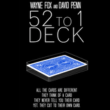 The 52 to 1 Deck by Wayne Fox and David Penn - Brown Bear Magic Shop