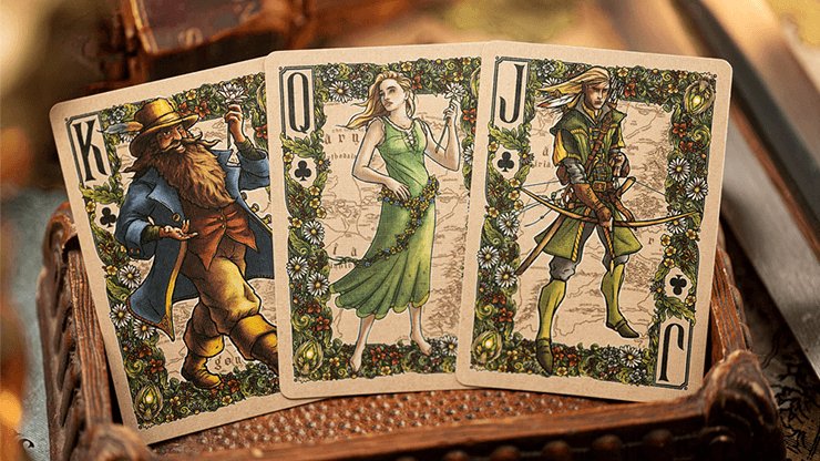 The Fellowship of the Ring Playing Cards by Kings Wild - Brown Bear Magic Shop