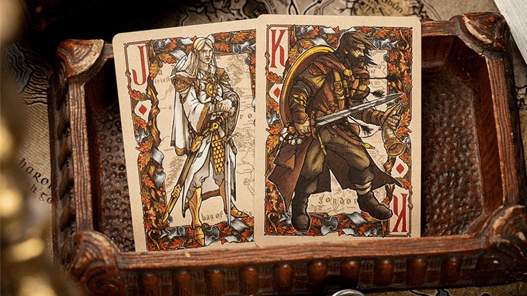 The Fellowship of the Ring Playing Cards by Kings Wild - Brown Bear Magic Shop