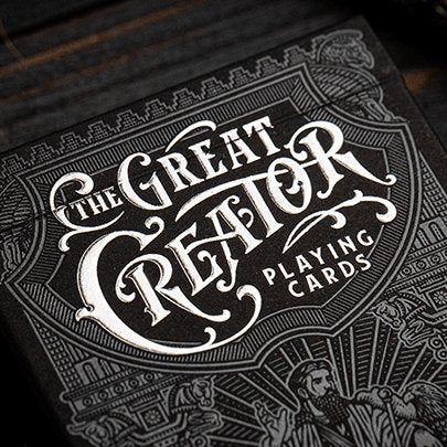 The Great Creator Foil Playing Cards by Riffle Shuffle - Brown Bear Magic Shop