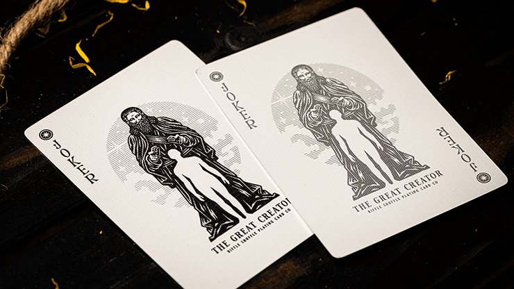 The Great Creator Foil Playing Cards by Riffle Shuffle - Brown Bear Magic Shop