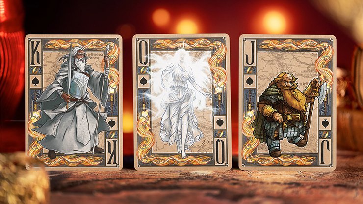 The Lord of the Rings - Two Towers Playing Cards by Kings Wild Project - Brown Bear Magic Shop