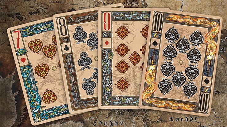 The Lord of the Rings - Two Towers Playing Cards by Kings Wild Project - Brown Bear Magic Shop