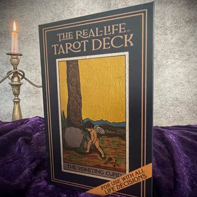 The Real-Life Tarot Deck by David Regal - Brown Bear Magic Shop