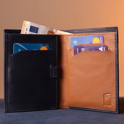 The Rebel Wallet Elite by Secret Tannery - Brown Bear Magic Shop