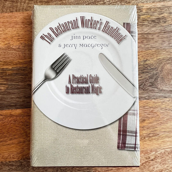 The Restaurant Worker's Handbook by Jim Pace & Jerry Macgregor - Brown Bear Magic Shop