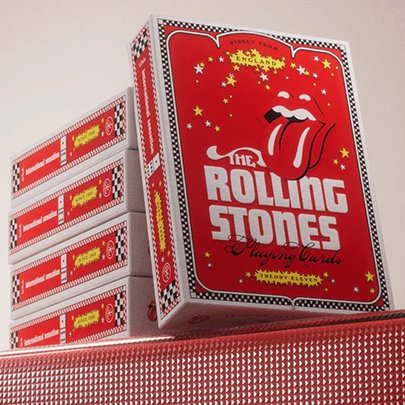 The Rolling Stones Playing Cards by theory11 - Brown Bear Magic Shop