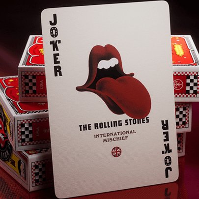The Rolling Stones Playing Cards by theory11 - Brown Bear Magic Shop