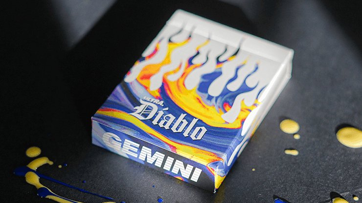 Ultra Diablo Blue Playing Cards by Gemini - Brown Bear Magic Shop