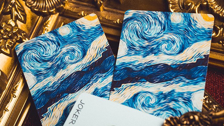 Van Gogh Self-Portrait Playing Cards - Brown Bear Magic Shop