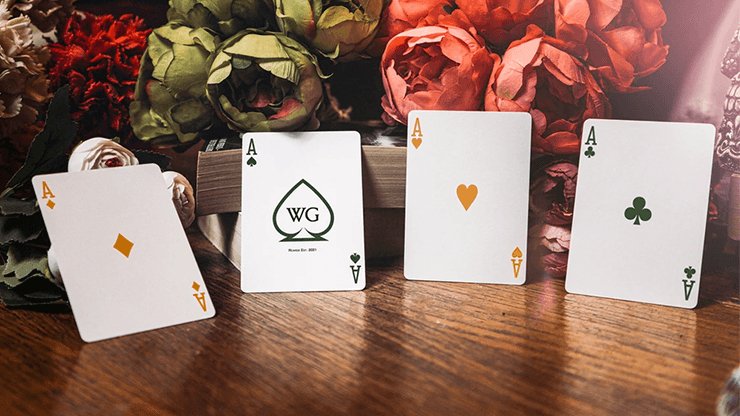 Wild Garden Playing Cards - Brown Bear Magic Shop