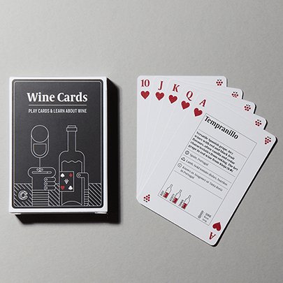 Wine Cards by Cartesian Cards - Brown Bear Magic Shop