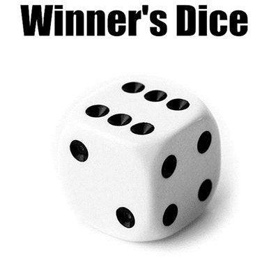 Winner's Dice by Secret Factory - Brown Bear Magic Shop