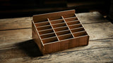 Wooden (Small- 18 Decks) Playing Card Display by TCC - Brown Bear Magic Shop