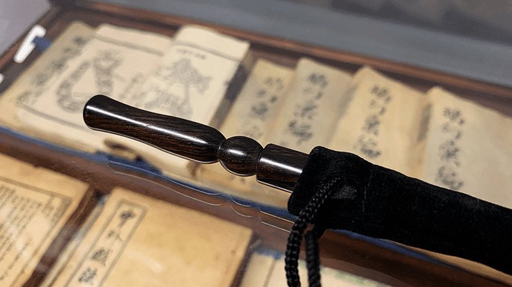 Wooden wand PRO by Harry He & Bacon Magic - Brown Bear Magic Shop